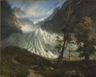 El glaciar de Grindelwald