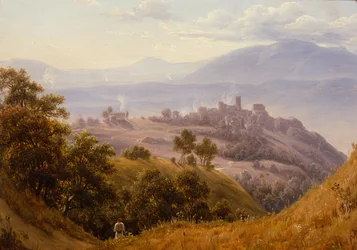Vista de Olevano, c.1834 (pintura)