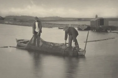Tomando la anguila-Net,1886 (foto)