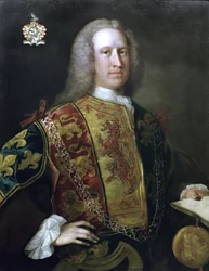 Sir Charles Townley, Garter Rey de Armas