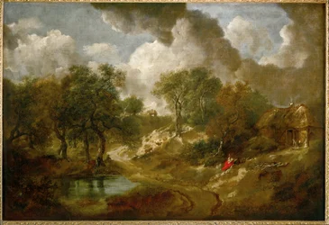 Paisaje en Suffolk (pintura sobre lienzo)