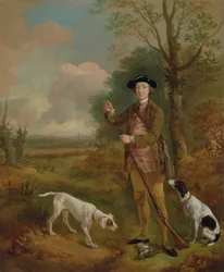 Mayor John Dade (1726-1811) de Tannington, Suffolk, c.1755