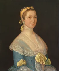 Mrs Prudence Rix (1708-83) c.1756 (óleo sobre lienzo)