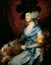 Sra. Sarah Siddons, la actriz (1755-1831), 1785