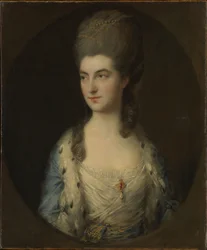 Retrato de una joven, llamada Miss Sparrow