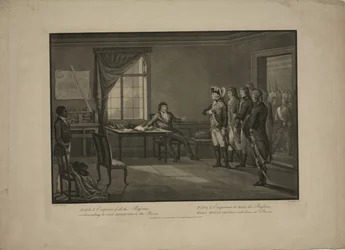 El Emperador Pablo I condescendiendo a visitar a Kosciusko en la prisión