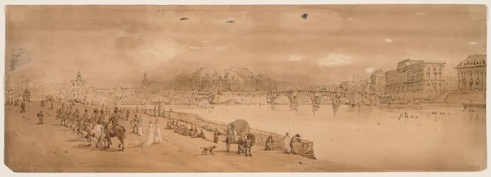 Una selección de veinte de las vistas más pintorescas de París, 1802
