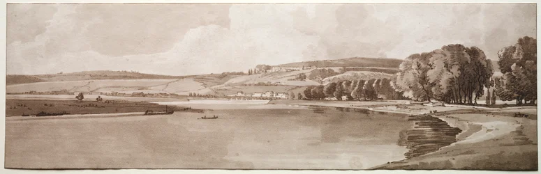 Una selección de veinte de las vistas más pintorescas de París: Vista de Belle Vue y Pont de Sêve