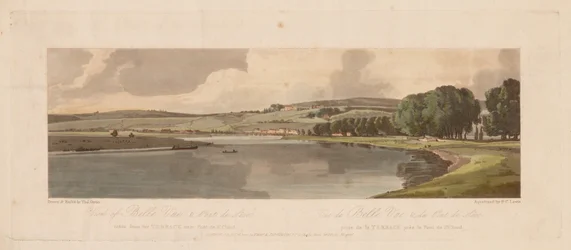 Una selección de veinte de las vistas más pintorescas de París: Vista de Belle Vue y Pont de Sèvres