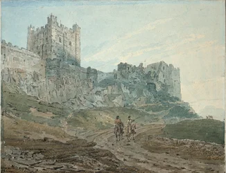 Castillo de Bamburgh Bamborough, Northumberland, 1792-1794