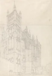 Catedral de Peterborough, Huntingdonshire, c.1794