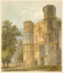 La casa de la puerta de la abadía de Battle, Sussex