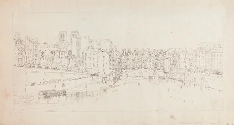 Vista de Pont St. Michel desde Pont Neuf