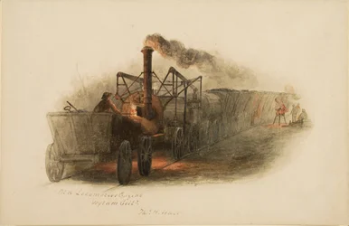 Vieja locomotora, Wylam Colliery