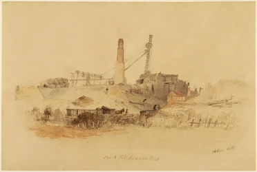 La mina A, Fawden Colliery