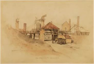 La mina de la iglesia, Wallsend