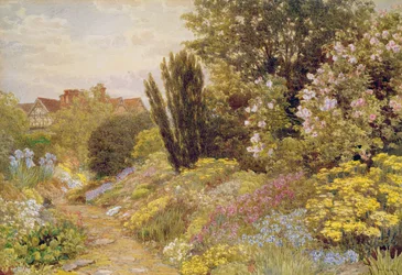 Los jardines alpinos en Tangley Manor