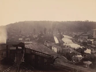 Archbald, Del.  Hudson Canal Co.,c. 1863-1865 (foto)