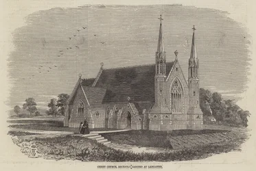 Iglesia de Cristo, recientemente erigida en Lancaster