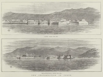 La insurrección en Creta