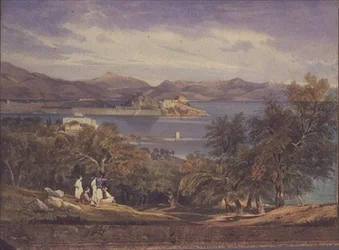 La ciudadela de Corfú desde Analipsis