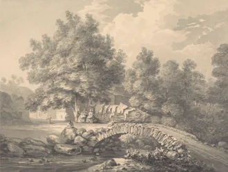 Una escena rústica