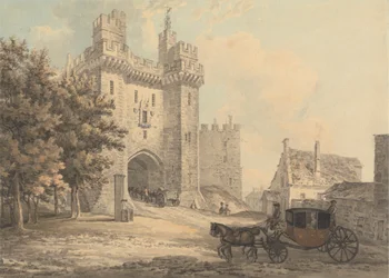 La puerta del castillo de Lancaster