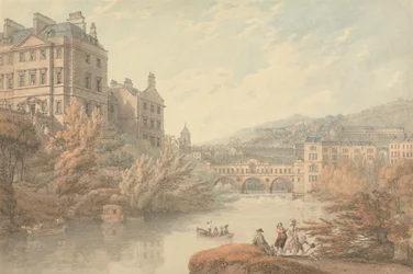 Vista de Bath desde Spring Gardens