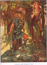 Adiós orgullosa hija de Odín (litografía)