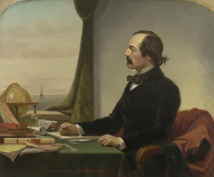 Retrato de Elisha Kent Kane