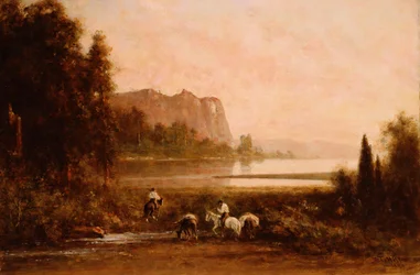 Tramperos en las montañas de Yosemite, 1899