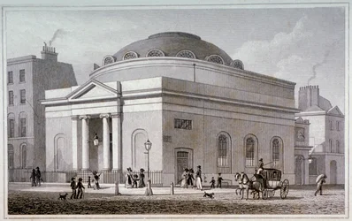 Capilla de Albion, Londres, c. 1827