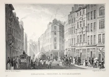 Cheapside, Poultry y Bucklersbury, de 