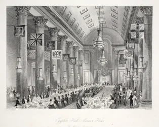 Sala Egipcia, Mansion House, de 