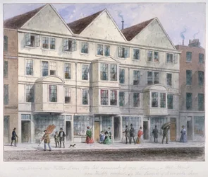 Fetter Lane, Ciudad de Londres, 1855