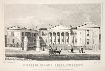 Highbury College, Frente Suroeste, de 