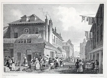 Mercado de Hungerford, Strand, de 