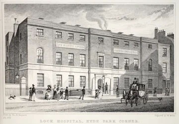 Hospital Lock, Hyde Park Corner, de 