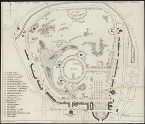 Mapa de Regent