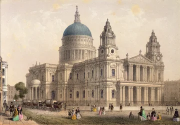 Catedral de San Pablo desde el noroeste