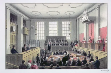 El Viejo Bailey, Londres (interior)