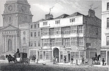 La Antigua Taberna White Hart, Bishopsgate Street, de 