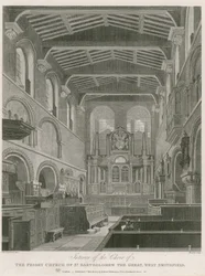 La iglesia prioral de San Bartolomé el Grande, West Smithfield