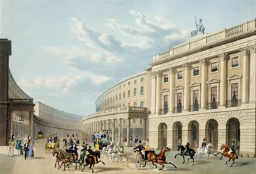 El Cuadrante, Regent Street, desde Piccadilly Circus