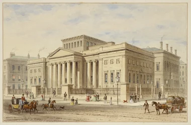 The Royal Manchester Institution, c.1836 (acuarela sobre papel)