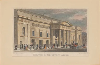Teatro Real Covent Garden, c. 1830