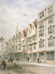 Calle Wych, Westminster, Londres, ca. 1850