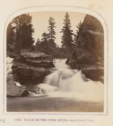 Cascadas del río Yuba - cerca de Crystal Lake