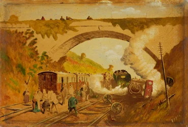 Accidente ferroviario en Flax Bourton