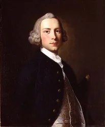 Retrato de un oficial naval en uniforme